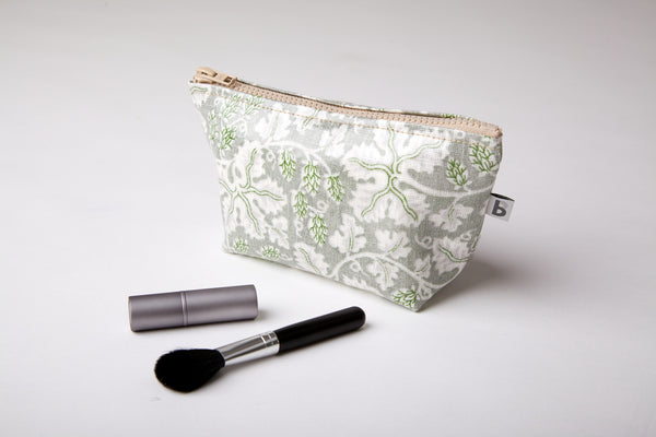 French Linen Make-up bag