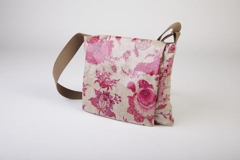 Pink Floral Shoulder bag